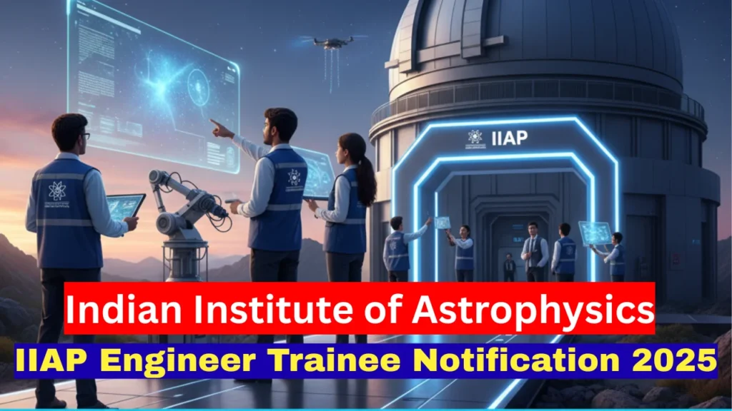 IIAP Recruitment 2025 Notification Out for Engineer Trainee Posts 1 IIAP Recruitment 2025 Notification Out for Engineer Trainee Posts