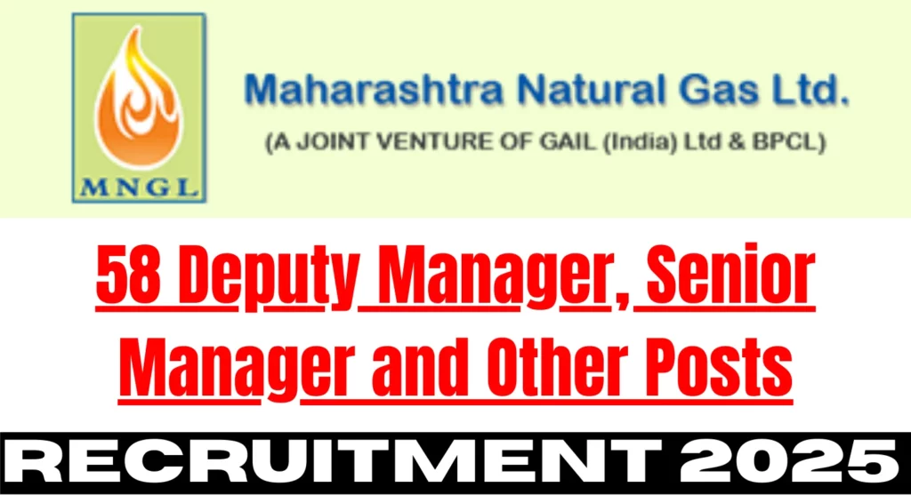 MNGL Recruitment 2025 Apply Online for 58 Deputy Manager, Senior Manager and Other Posts 1 MNGL 58 Deputy Manager Senior Manager and Other Recruitment 2025