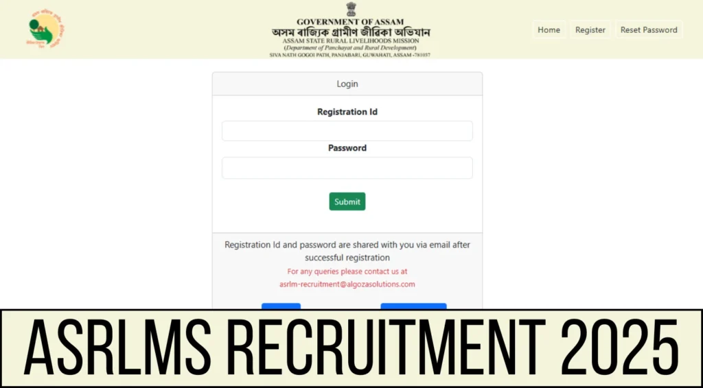 ASRLMS Recruitment 2025 PDF: Apply Online, 182 Vacancies, Eligibility, Salary, Selection Process 1 ASRLMS Recruitment 2025 PDF: Apply Online, 182 Vacancies, Eligibility, Salary, Selection Process