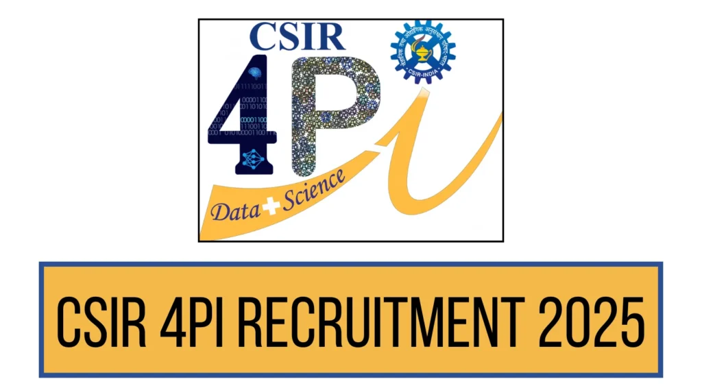 CSIR 4PI Recruitment 2025 Notification Out for JSA and JST Posts – Apply by 17 June 1 CSIR 4PI Recruitment 2025 Notification Out for JSA and JST Posts – Apply by 17 June
