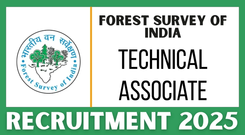 FSI Technical Associate Recruitment 2025 for 15 Vacancies – Walk-in Selection on May 30 1 FSI Technical Associate Recruitment 2025