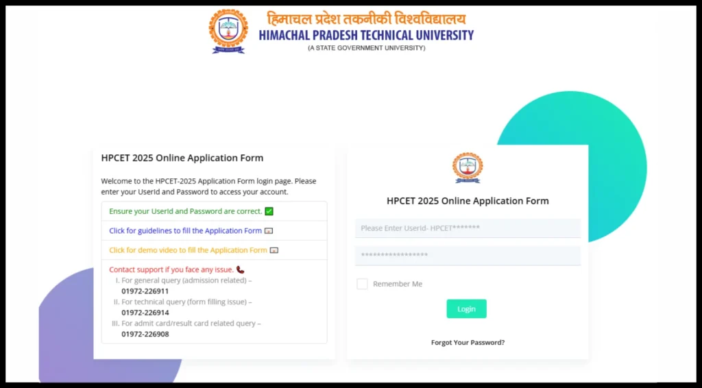 HPCET 2025 Admit Card Released at himtu.ac.in: Download Link, Steps & Exam Details Here 1 HPCET 2025 Admit Card