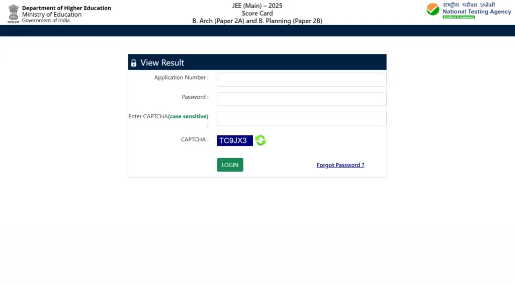 JEE Main 2025 Paper 2 Result Declared: Check B.Arch and B.Planning Scorecards at jeemain.nta.nic.in 1 JEE Main 2025 Paper 2 Result