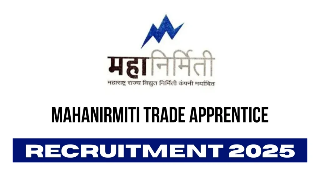 Mahanirmiti Trade Apprentice Recruitment 2025 for 140 Postions 1 Mahanirmiti Trade Apprentice Recruitment 2025 for 140 Apprentice Posts