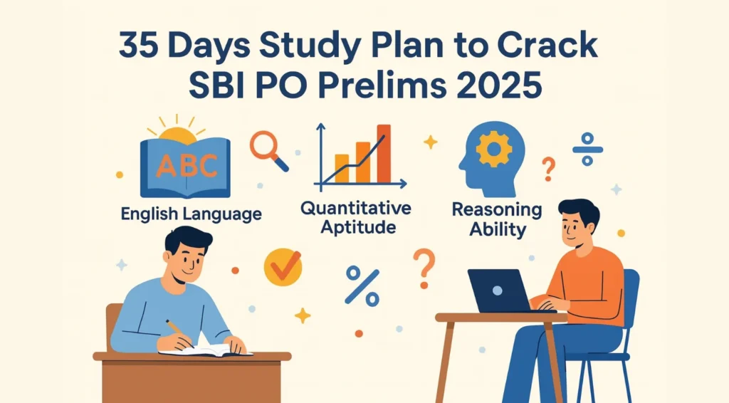 35 Day Study Plan to Crack SBI PO 2025 Prelims 1 35 Day Study Plan to Crack SBI PO 2025 Prelims