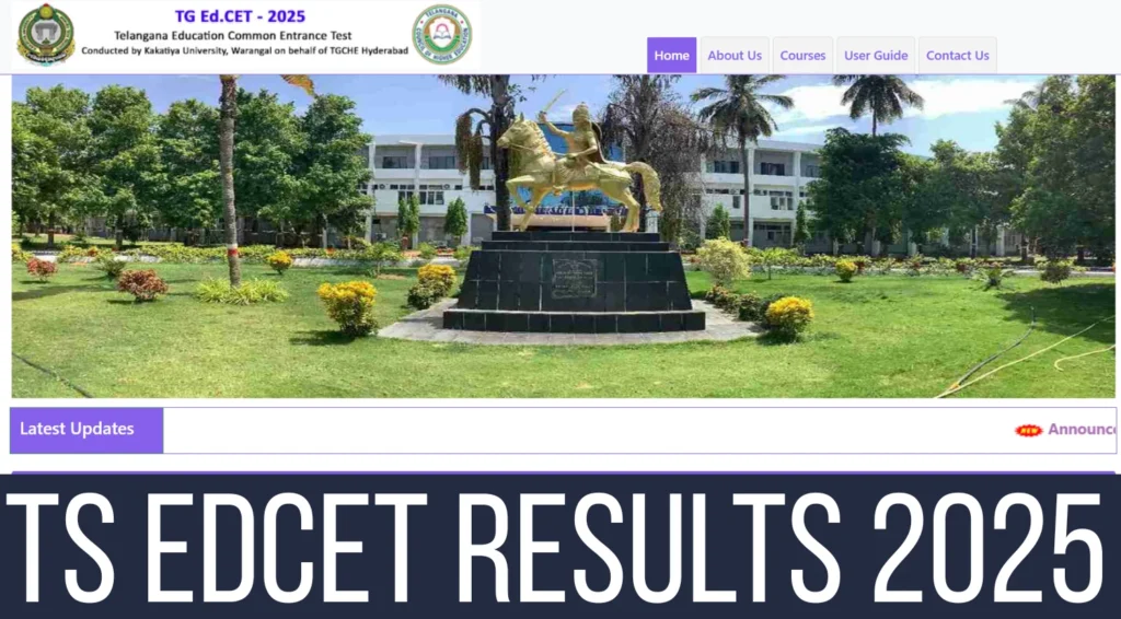 TS EdCET Results 2025 Out @edcet.tgche.ac.in Today, Download Rank Card and Check Counselling Details 1 TS EdCET Results 2025