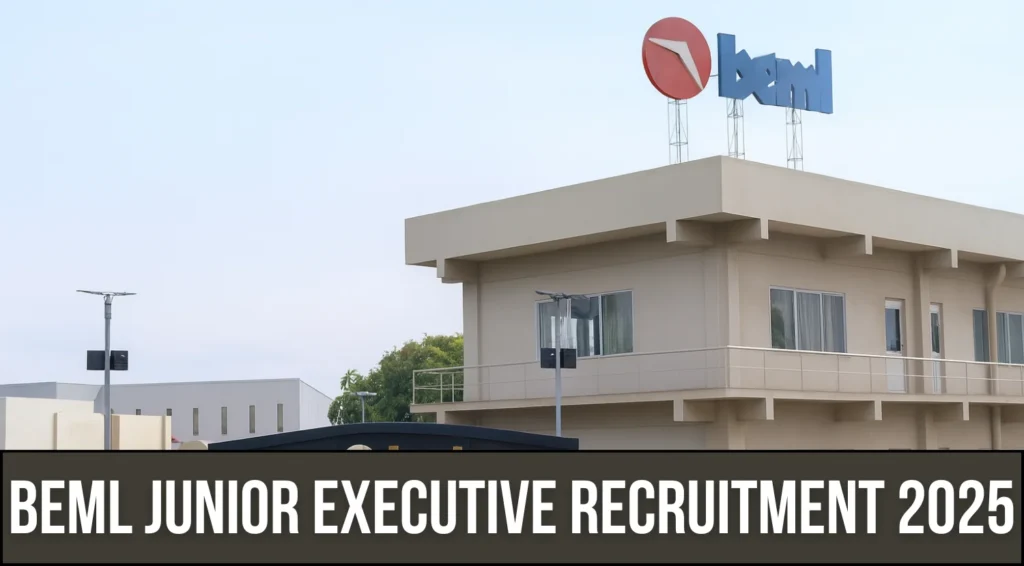 BEML Junior Executive Recruitment 2025 Notification for 96 Fixed Tenure Posts 1 BEML Junior Executive Recruitment 2025