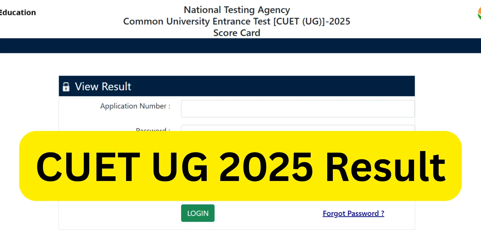 CUET UG 2025 Result