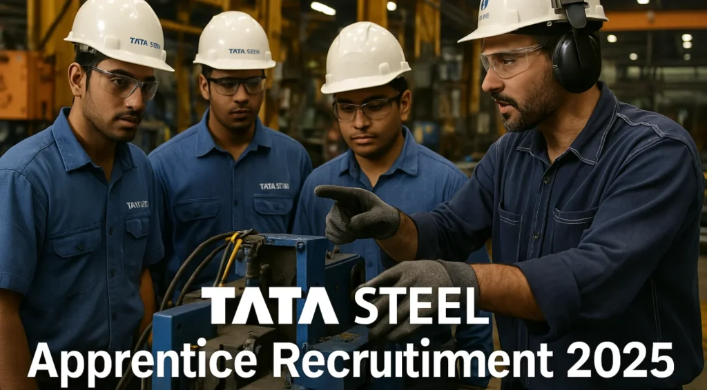 Tata Steel Recruitment 2025 Out for ITI & Diploma Apprentice Posts 1 Tata Steel Recruitment 2025 Out for ITI & Diploma Apprentice Posts
