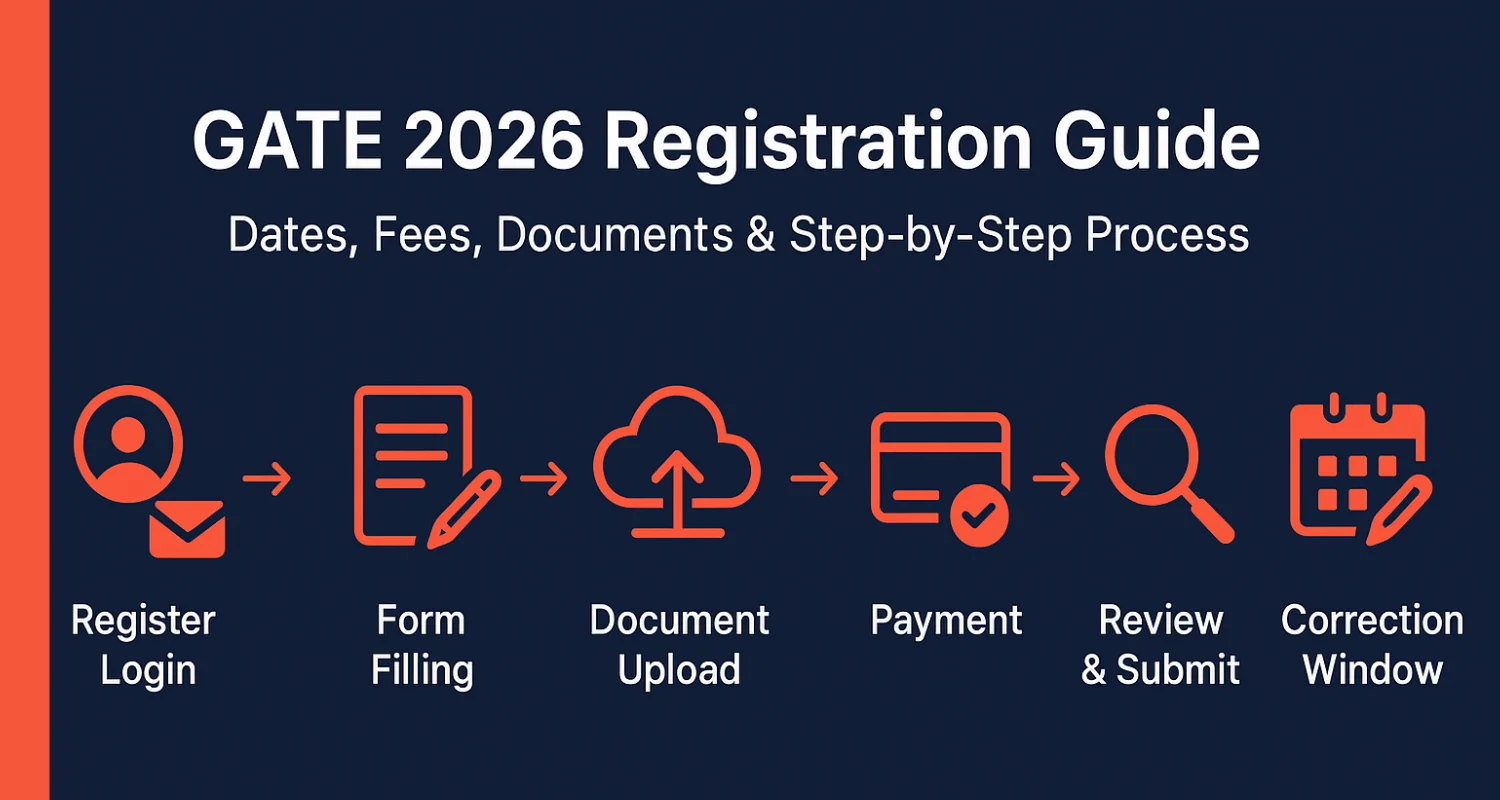 GATE 2026 Registration Complete Online Application Guide