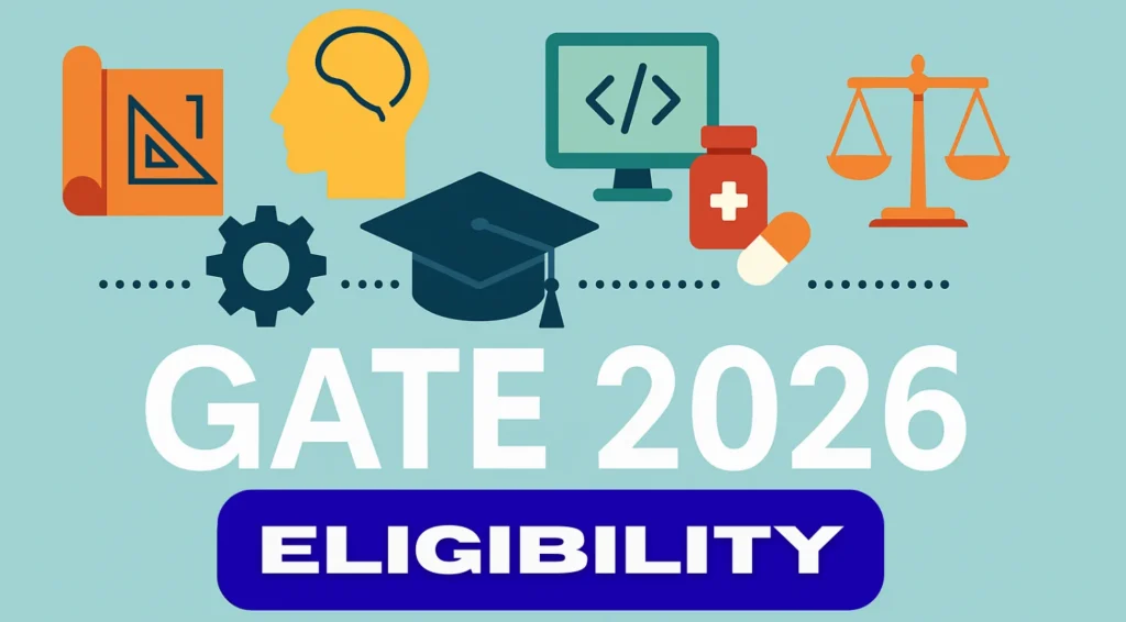 GATE Eligibility Criteria 2026, Check Education, Age limit, Nationality 1 GATE Eligibility Criteria 2026