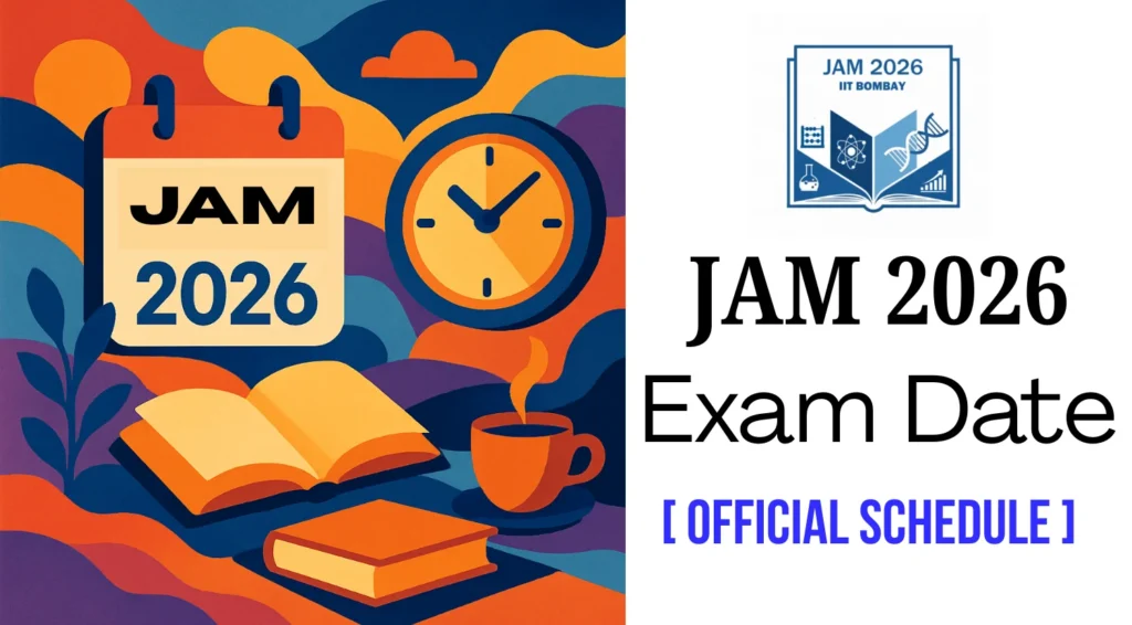 JAM 2026 Exam Date: Check Official Schedule and Mock Test Links 1 JAM 2026 Exam Date: Check Official Schedule and Mock Test Links
