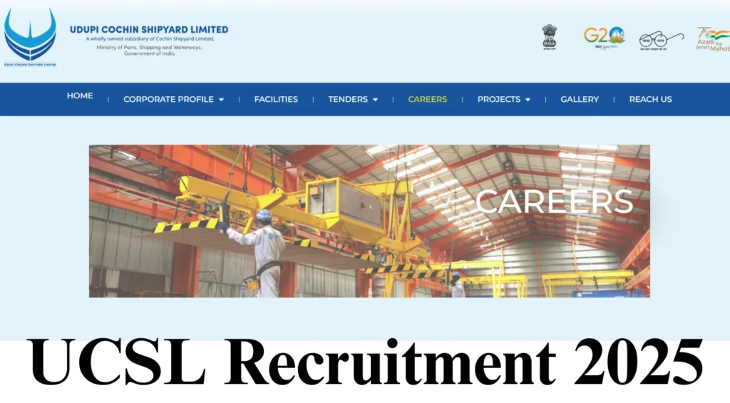UCSL Recruitment 2025 for Supervisor and Assistant Manager Vacancies 1 UCSL Recruitment 2025