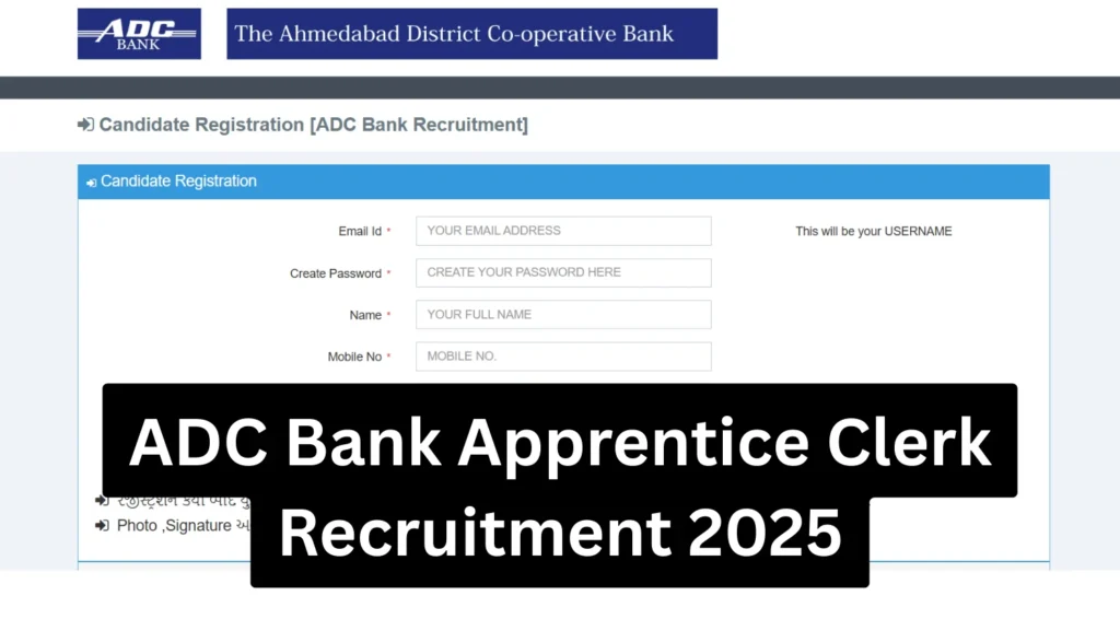 ADC Bank Apprentice Clerk Recruitment 2025 Notification Out, Apply Online at adcbank.coop 1 ADC Bank Apprentice Clerk Recruitment 2025