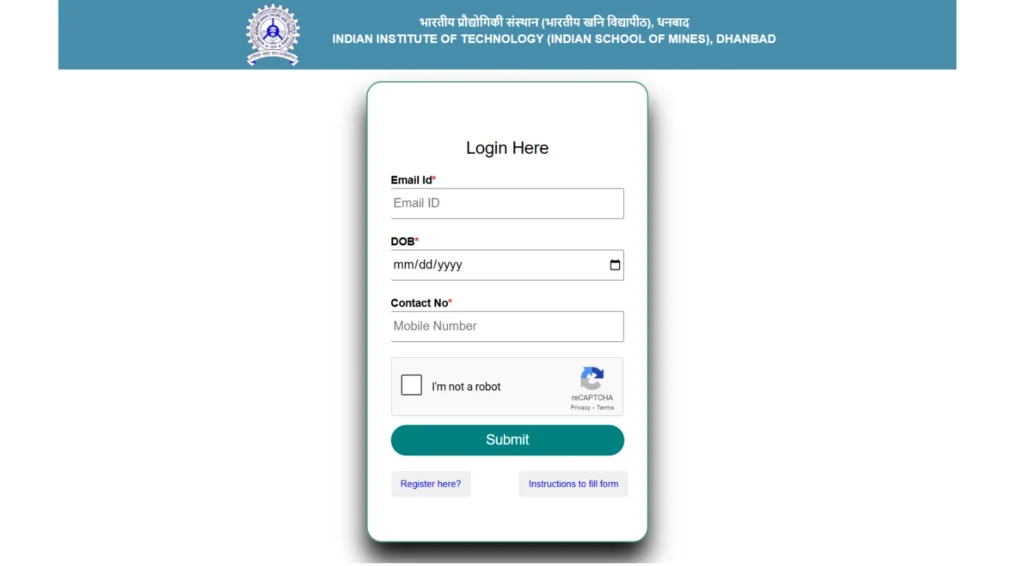 IIT Dhanbad Assistant Systems Engineer Recruitment 2025, Notification Out, Apply Online 1 IIT Dhanbad Assistant Systems Engineer Recruitment 2025