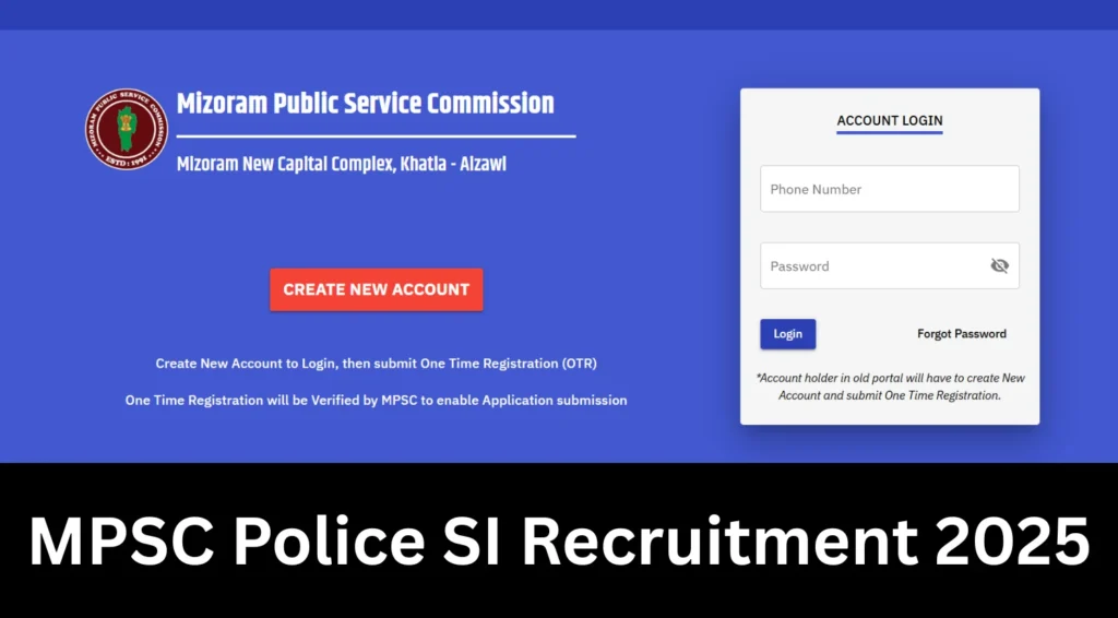 MPSC Police SI Recruitment 2025 Notification Out, Apply Online 1 MPSC Police SI Recruitment 2025