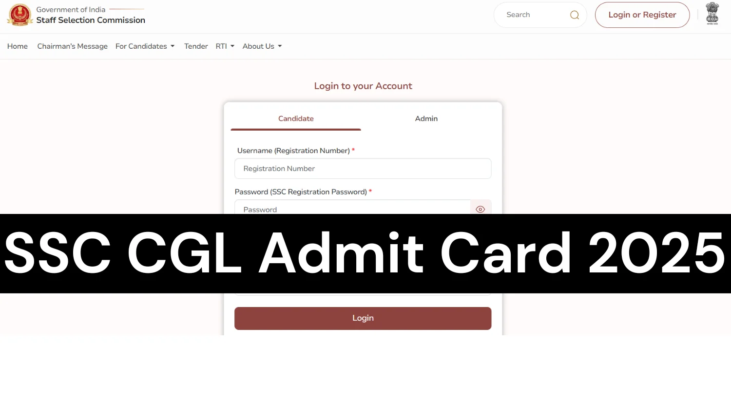 SSC CGL Tier 1 Admit Card 2025 Released @ ssc.gov.in, Direct Download Link Active Now 1 SSC CGL Tier 1 Admit Card 2025 Released @ssc.gov.in