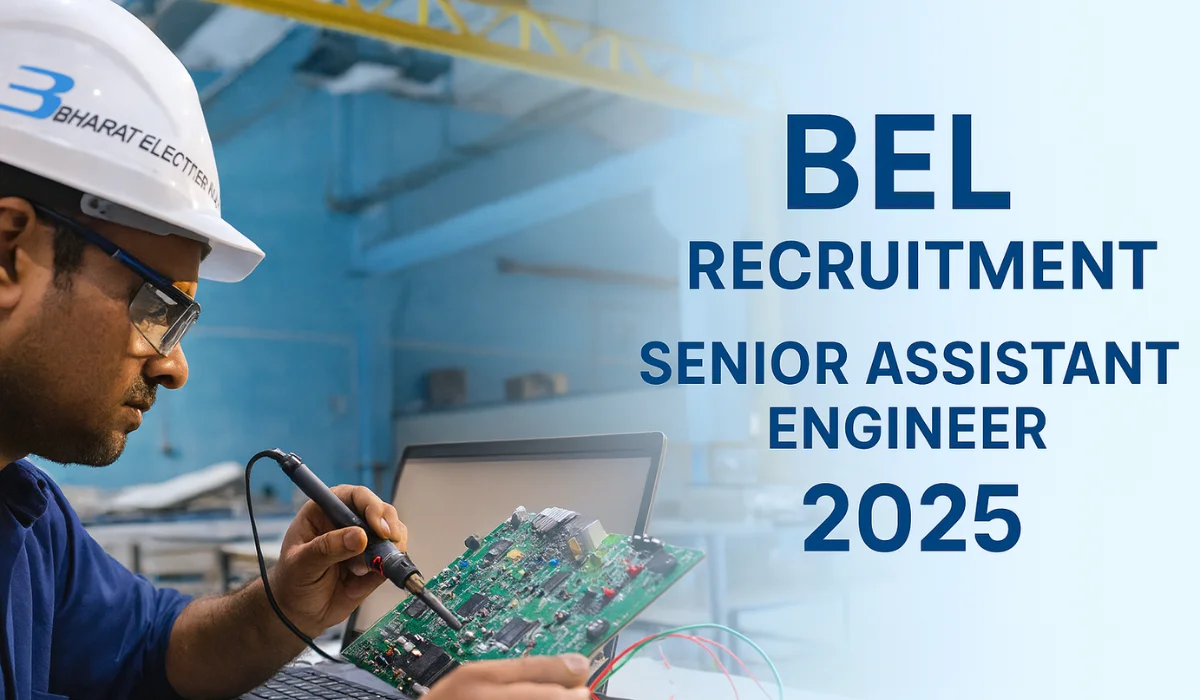 BEL Senior Assistant Engineer Recruitment 2025 - Notification Released @bel-india.in 1 BEL Senior Assistant Engineer Recruitment 2025