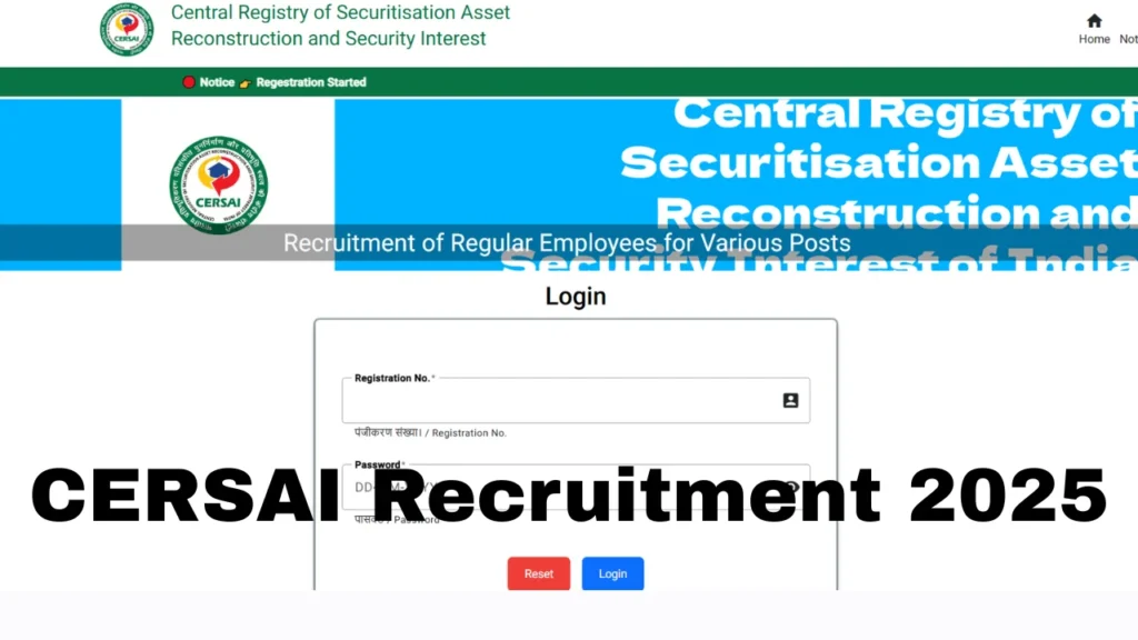 CERSAI Recruitment 2025 Notification Out, Apply Online for Various Managerial Posts 1 CERSAI Recruitment 2025 Notification Out, Apply Online for Various Managerial Posts