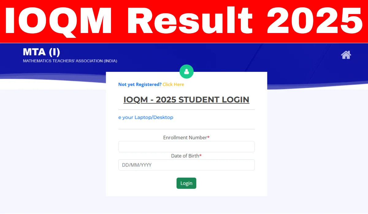 IOQM Result 2025