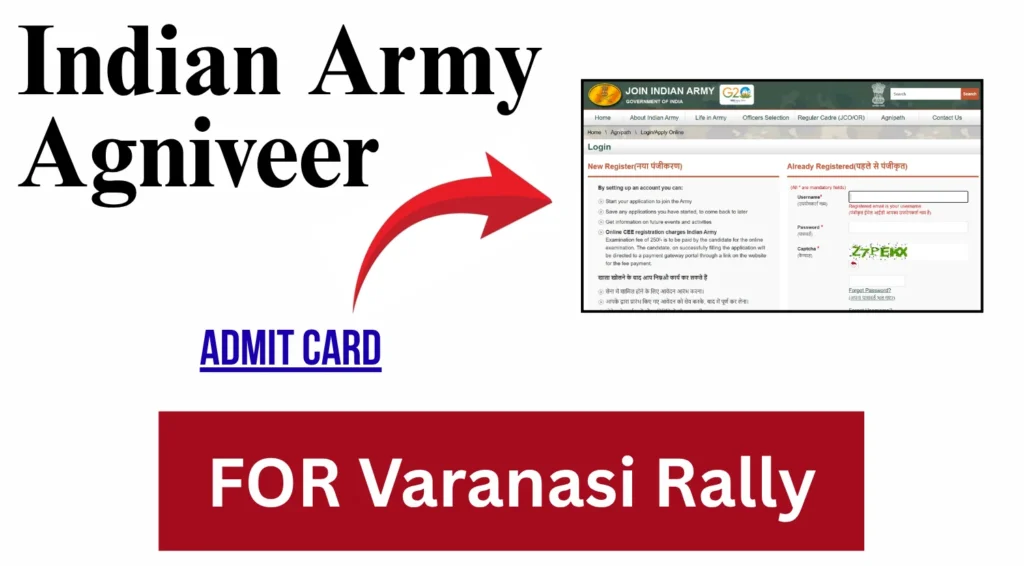 Indian Army Agniveer Admit Card 2025 Out for Varanasi Rally, Direct Link Here 1 Indian Army Agniveer Admit Card 2025 Out for Varanasi Rally, Direct Link Here