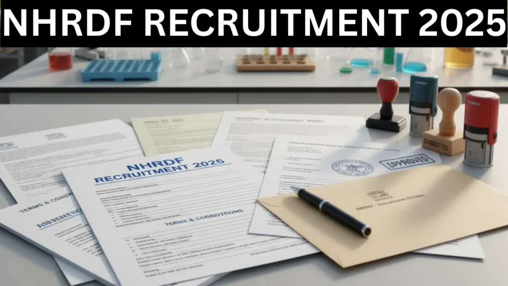 NHRDF Recruitment 2025 (Multiple Vacancies), Check Posts, Eligibility and Application Process 1 NHRDF Recruitment 2025: Apply for Joint Director, Assistant Director & Technical Officer posts