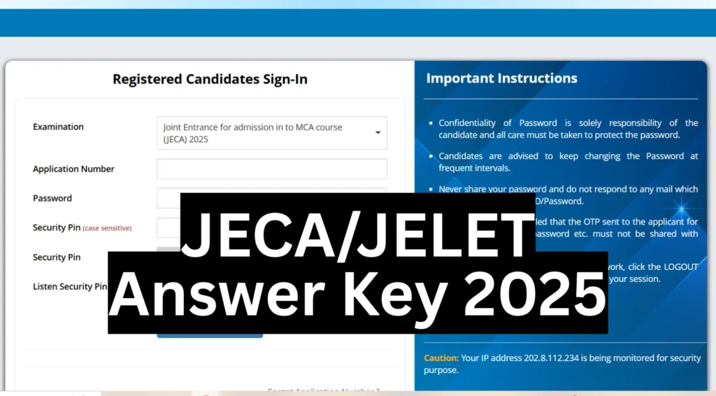 WB JECA JELET Answer Key 2025 Out at wbjeeb.nic.in, Download Response Sheet, Raise Objection 1 WB JECA JELET Answer Key 2025 Out at wbjeeb.nic.in, Download Response Sheet, Raise Objection