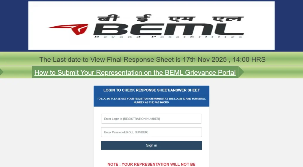 BEML MT Answer Key 2025 Out, Check Management Trainee Answer Key Now 1 BEML MT Answer Key 2025 Out, Check Management Trainee Answer Key Now
