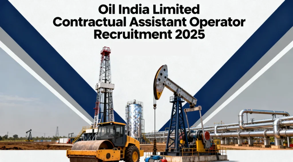 OIL Contractual Assistant Operator Recruitment 2025, Walk-in Interview for 10 Vacancies 1 OIL Contractual Assistant Operator Recruitment 2025, Walk-in Interview for 10 Vacancies