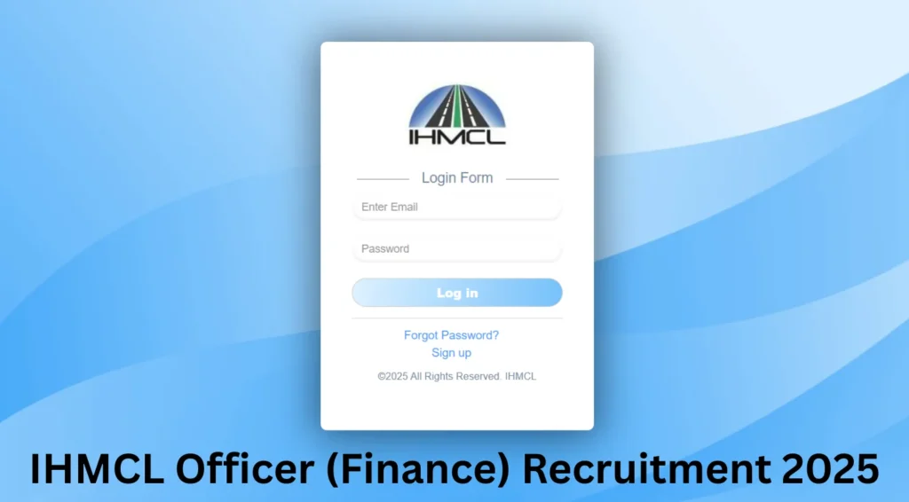 IHMCL Officer (Finance) Recruitment 2025, Direct Apply Online Link Here 1 IHMCL Officer (Finance) Recruitment 2025