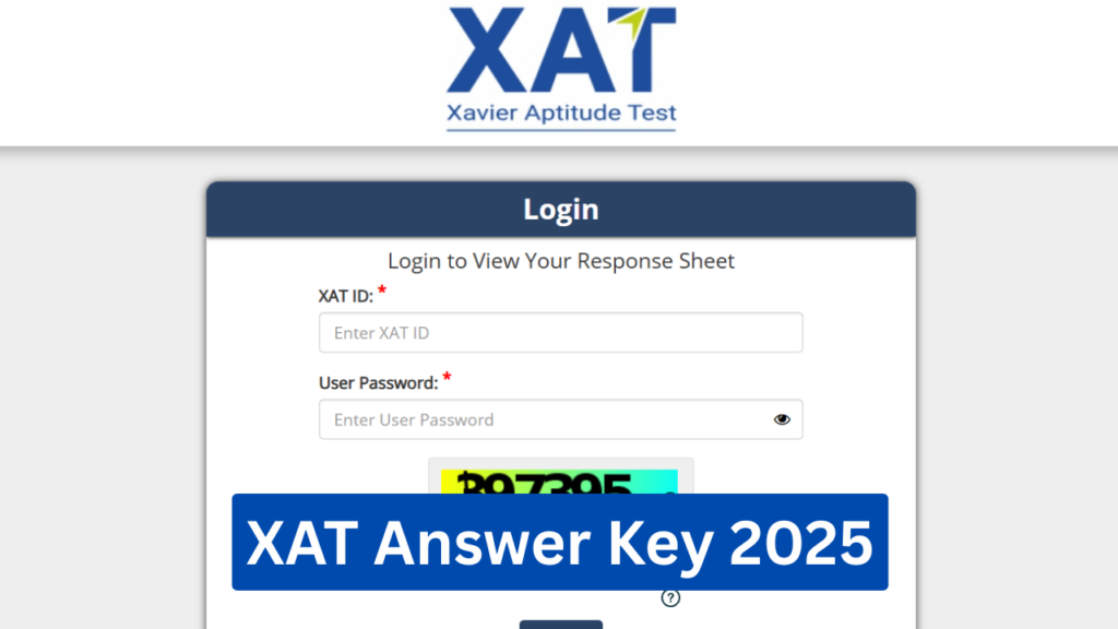 XAT Answer Key 2025 Out, Response Sheet Released at xatonline.in, Direct Download Link 1 XAT Answer Key 2025